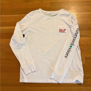 Vineyard Vines women’s medium White Long Sleeve Shirt Go Irish